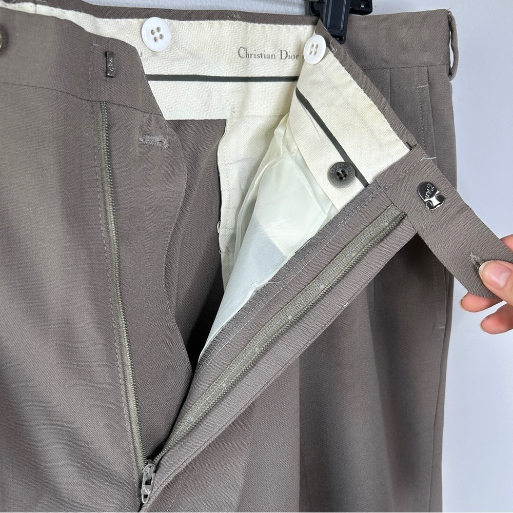 CHRISTIAN DIOR Vintage Union Label Project Designer Men’s Dress Pants - Picture 4 of 16